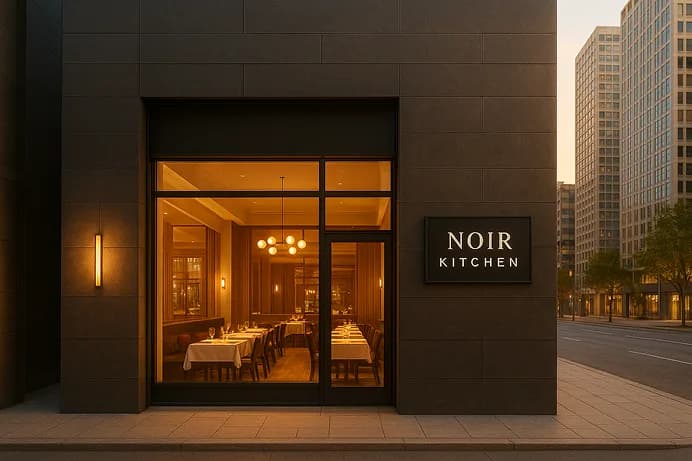 NOIR KITCHEN logo